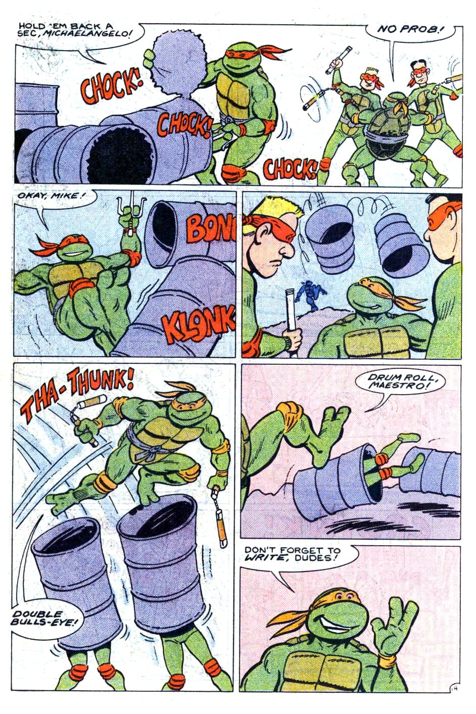 Read online Teenage Mutant Ninja Turtles Adventures (1989) comic -  Issue #2 - 16