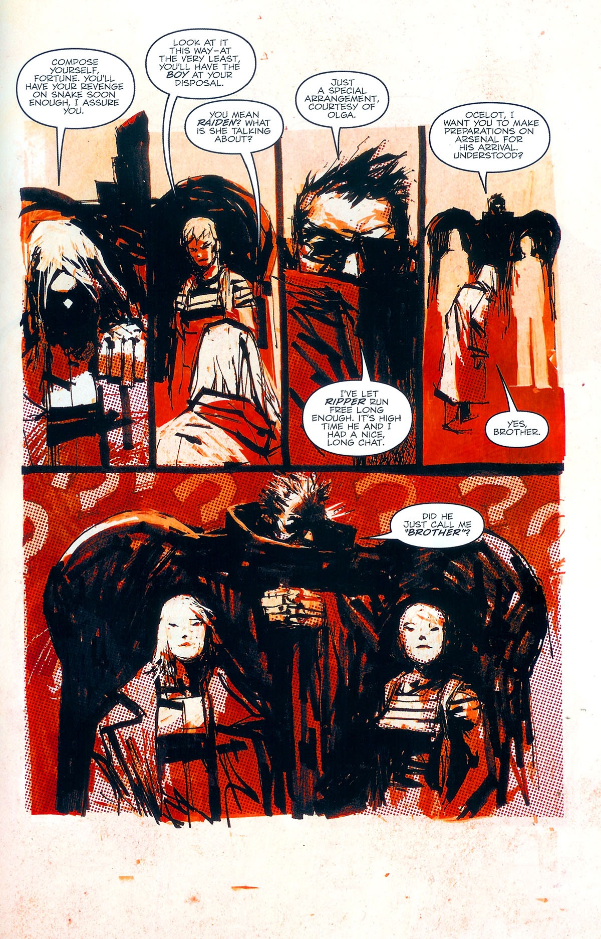 Read online Metal Gear Solid: Sons of Liberty comic -  Issue #8 - 20