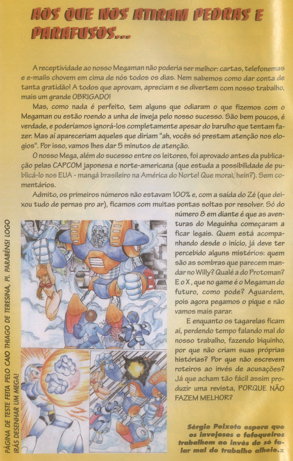 Read online Novas Aventuras de Megaman comic -  Issue #10 - 2