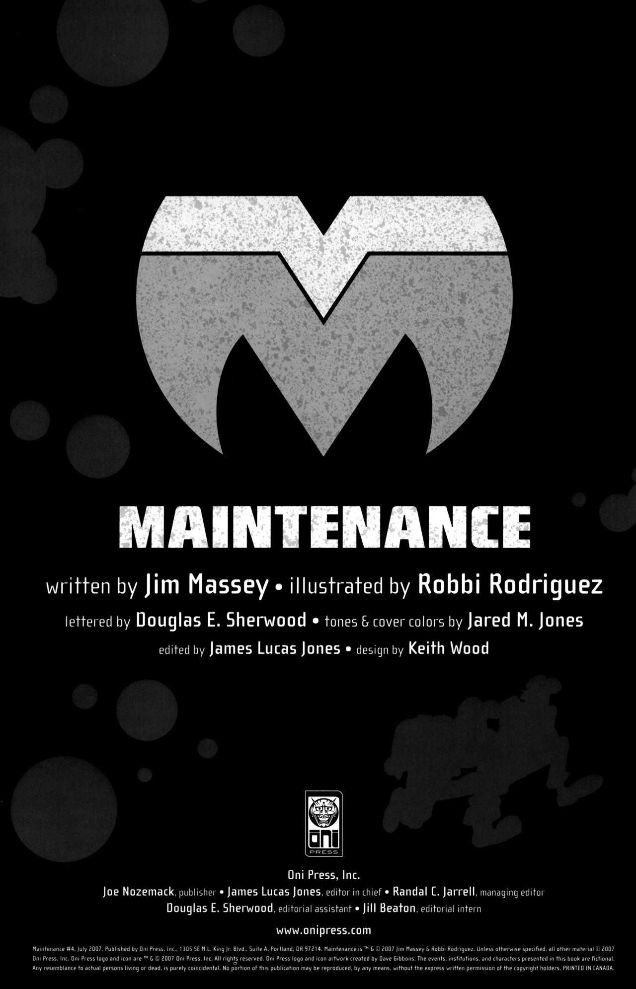 Read online Maintenance comic -  Issue #4 - 2