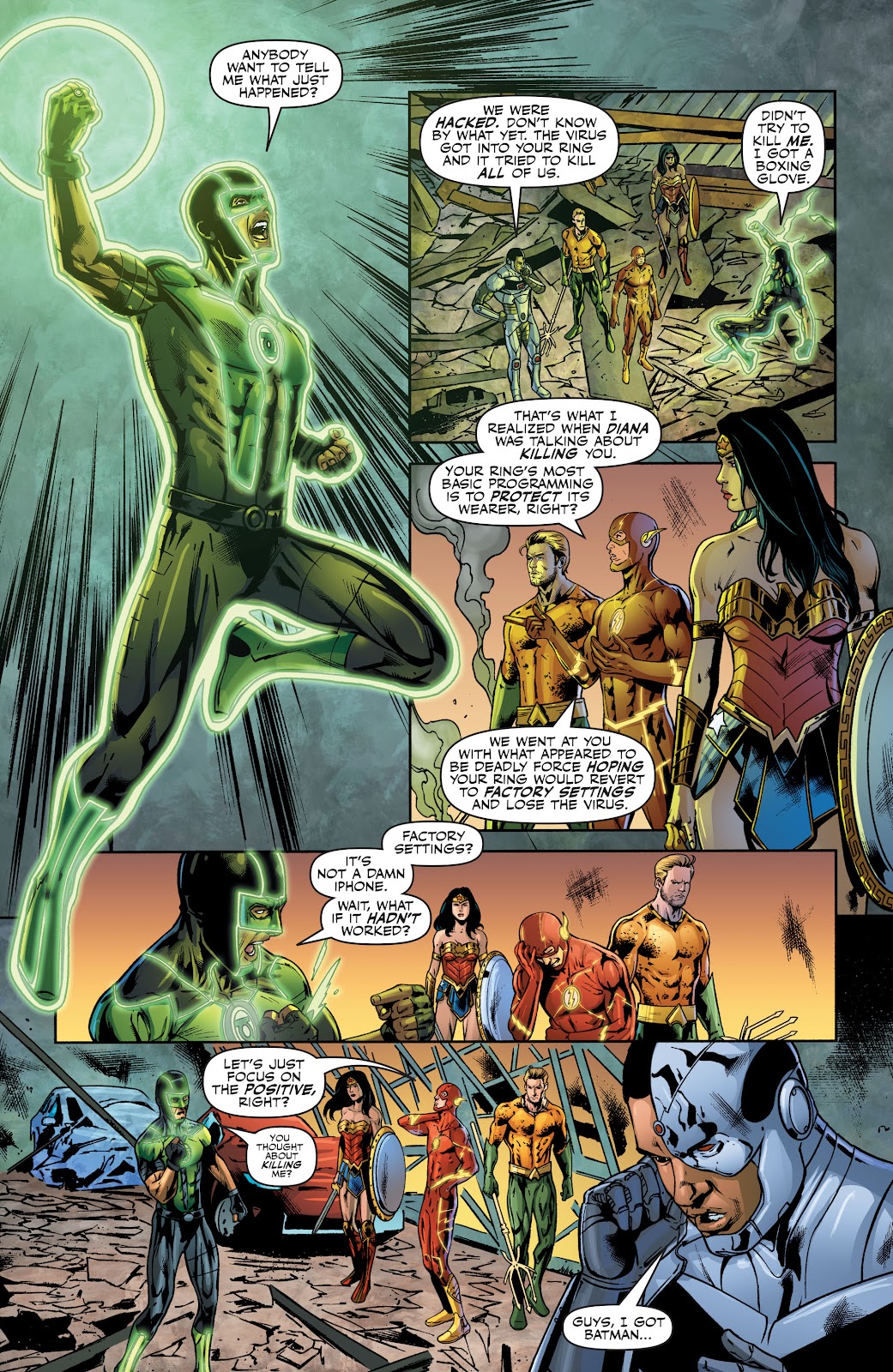 Justice League (2016) issue 9 - Page 22