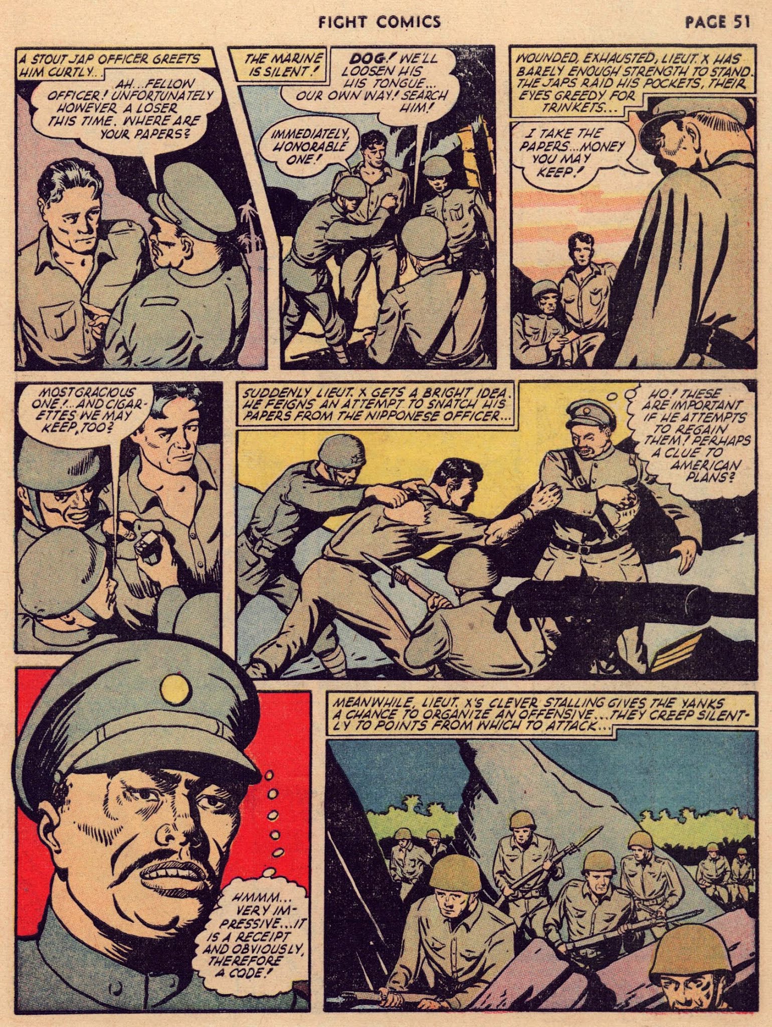 Read online Fight Comics comic -  Issue #24 - 53