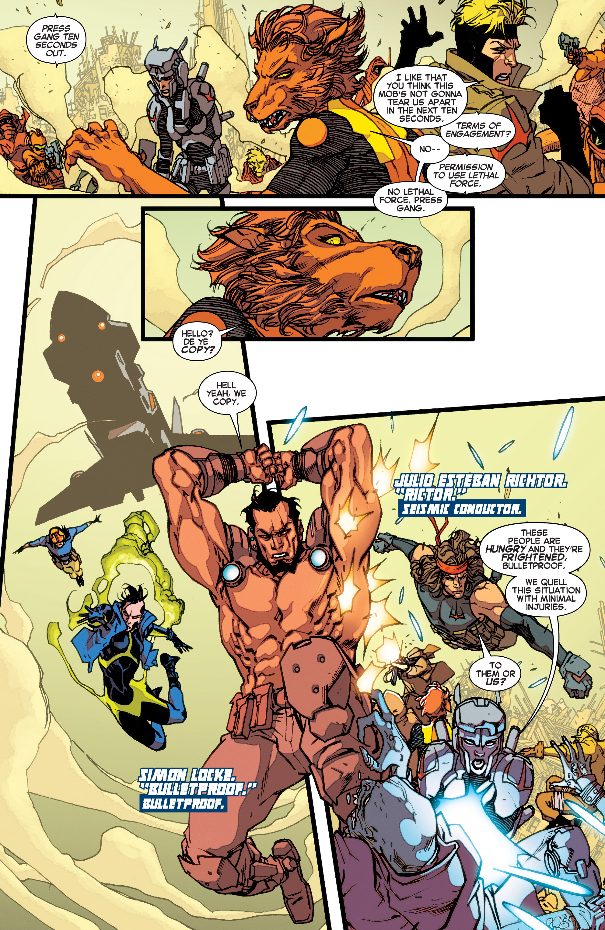 Read online X-Tinction Agenda comic -  Issue #1 - 6