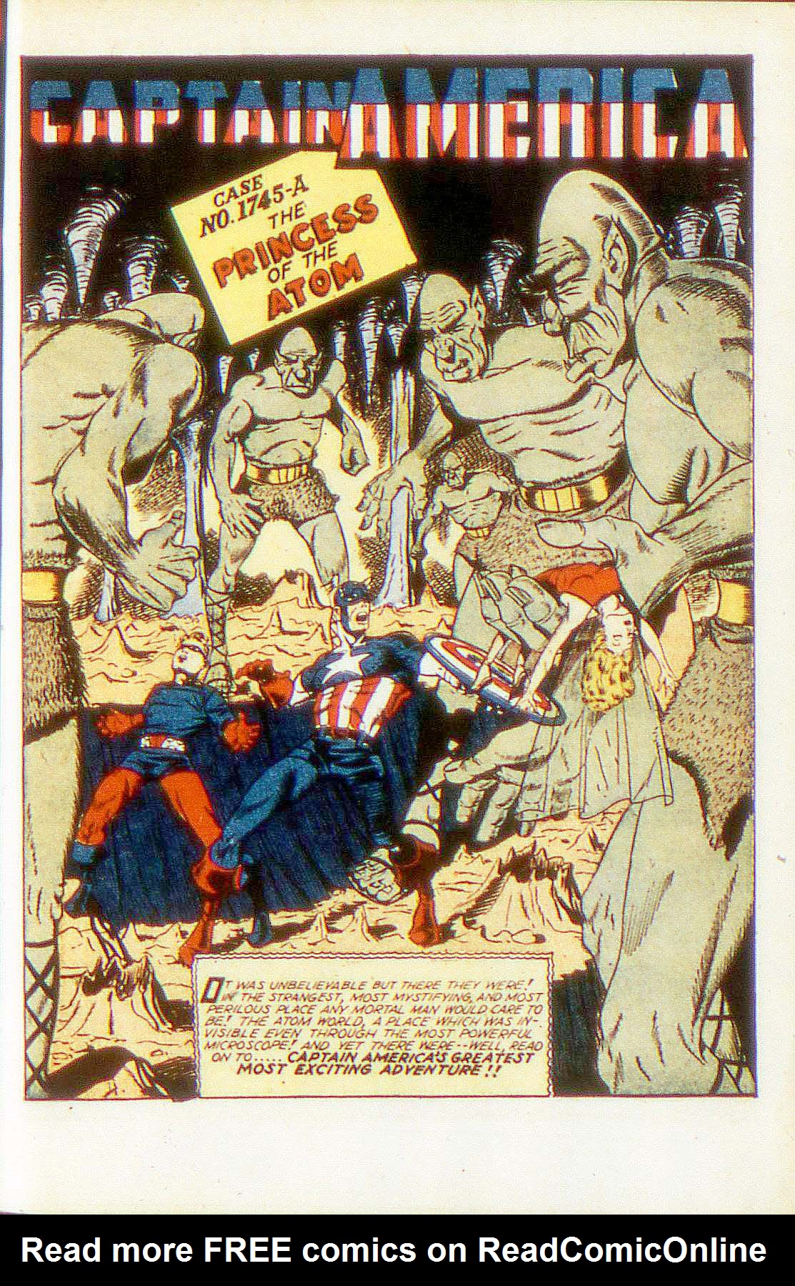 Read online Captain America Comics comic -  Issue #25 - 3