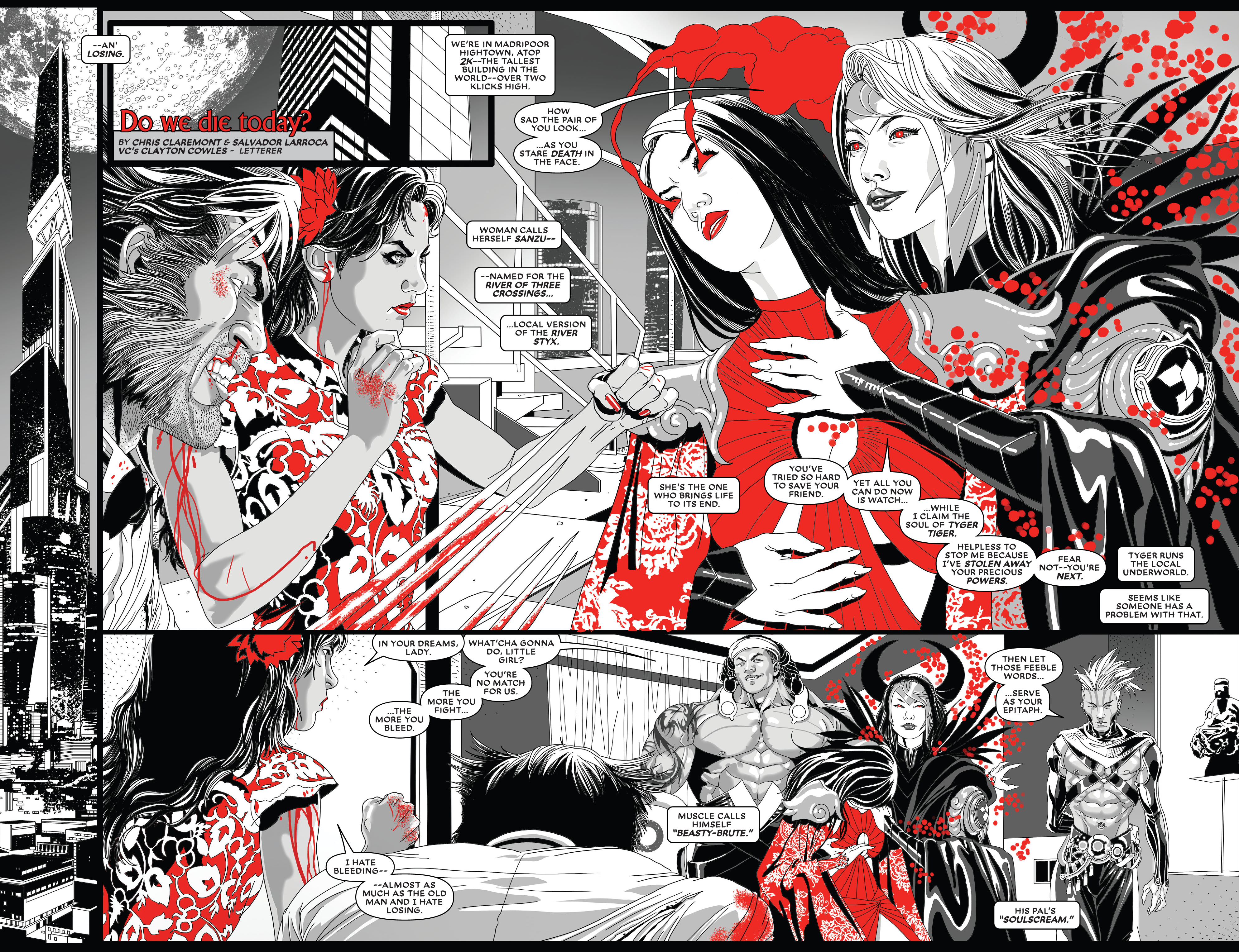Read online Wolverine: Black, White & Blood comic -  Issue #2 - 23