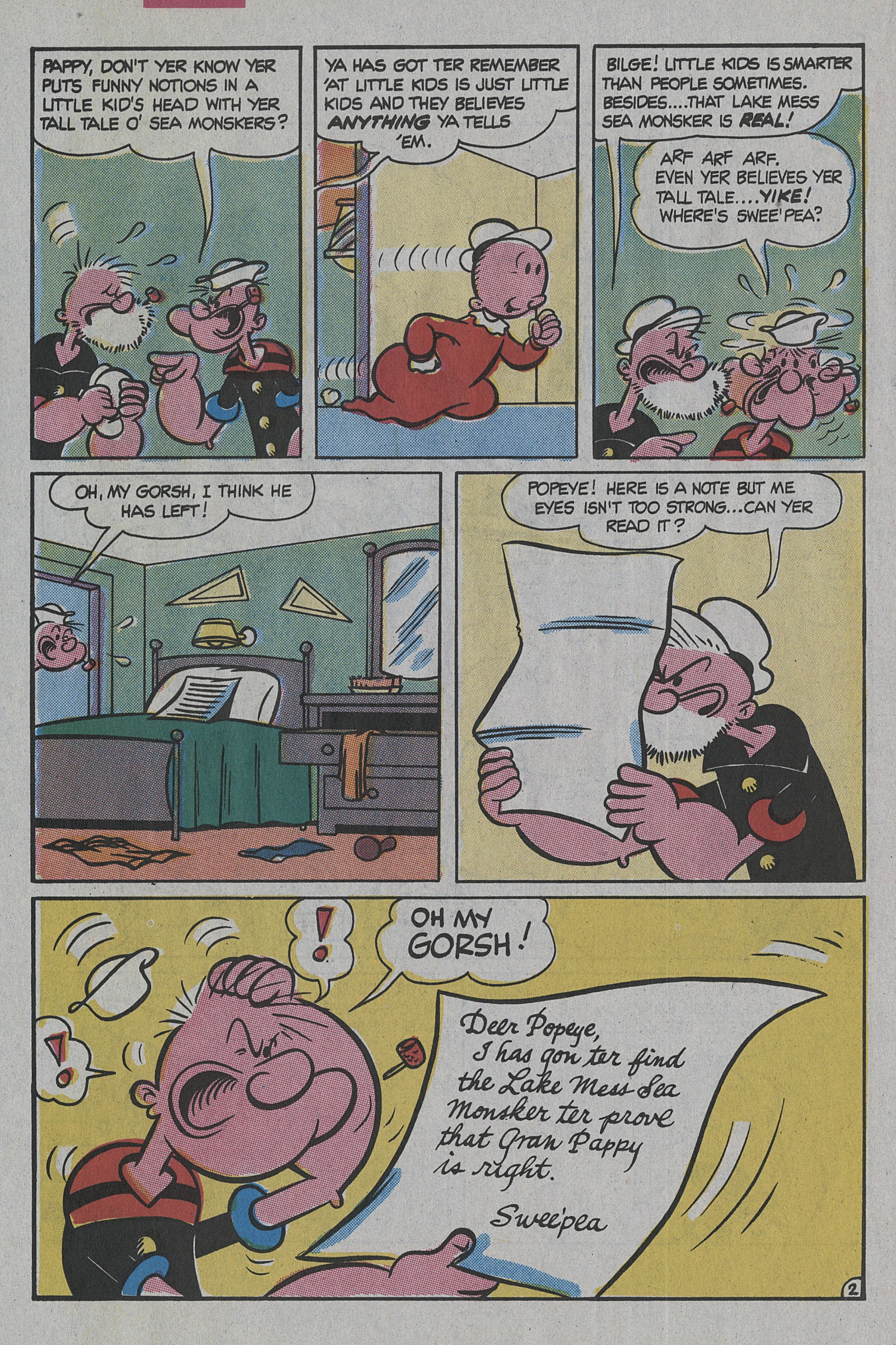 Read online Popeye (1993) comic -  Issue #4 - 14