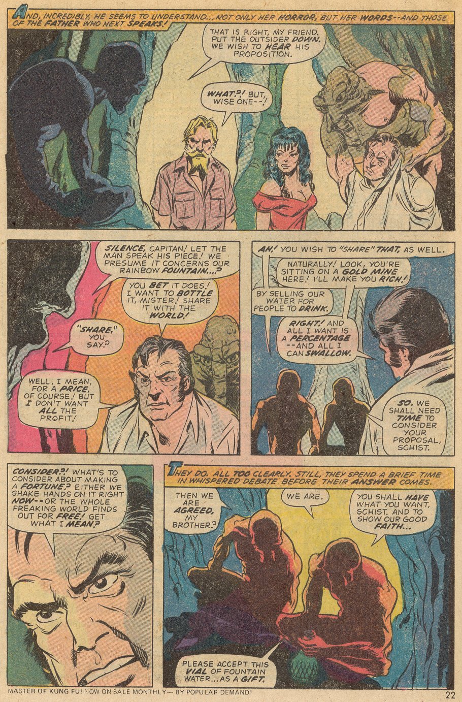 Read online Man-Thing (1974) comic -  Issue #8 - 16