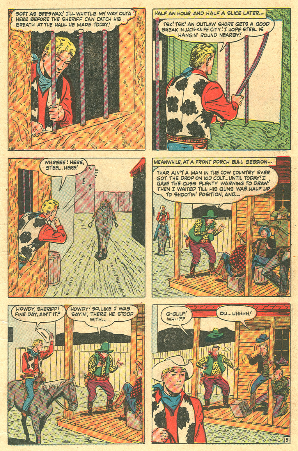 Read online Kid Colt Outlaw comic -  Issue #12 - 7