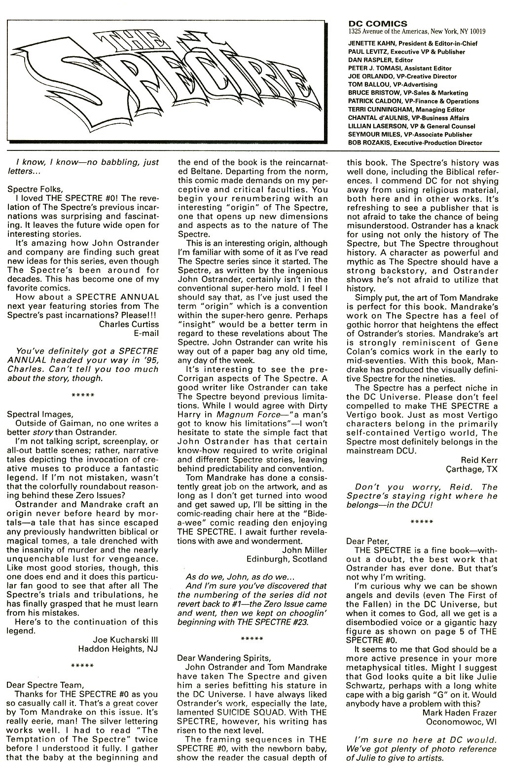 Read online The Spectre (1992) comic -  Issue #27 - 25