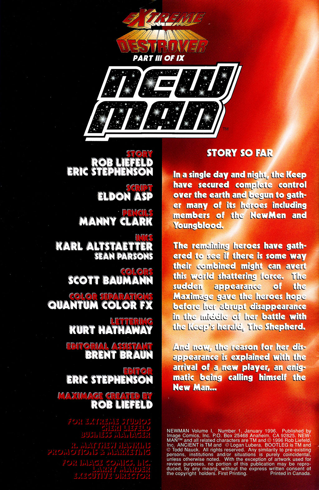 Read online New Man comic -  Issue #1 - 2