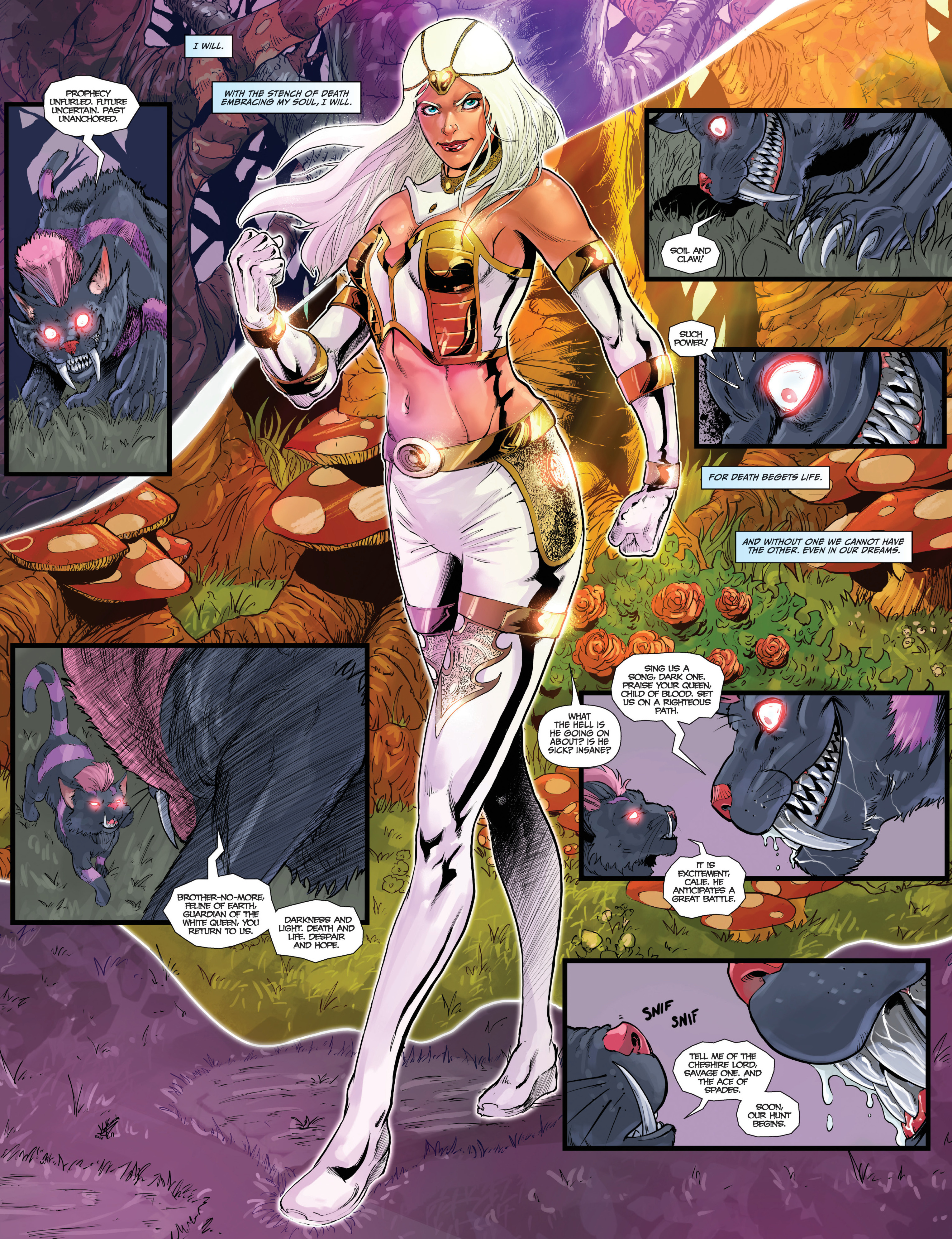 Read online Grimm Fairy Tales presents Wonderland comic -  Issue #50 - 6