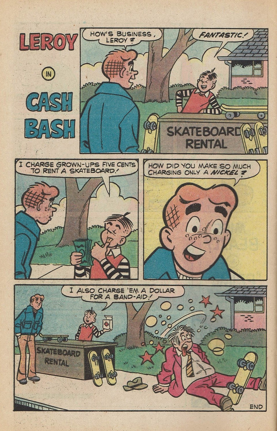 Read online Archie's Joke Book Magazine comic -  Issue #257 - 8