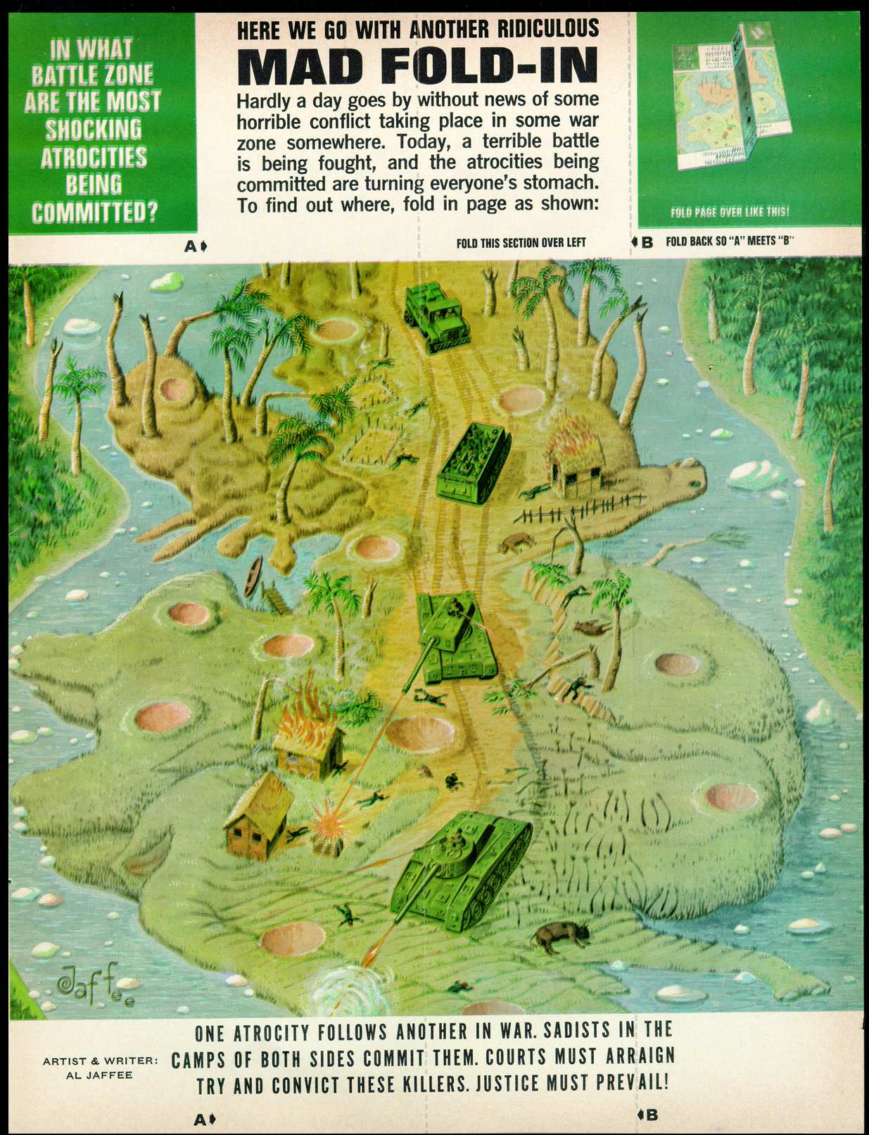 Read online MAD comic -  Issue #123 - 54