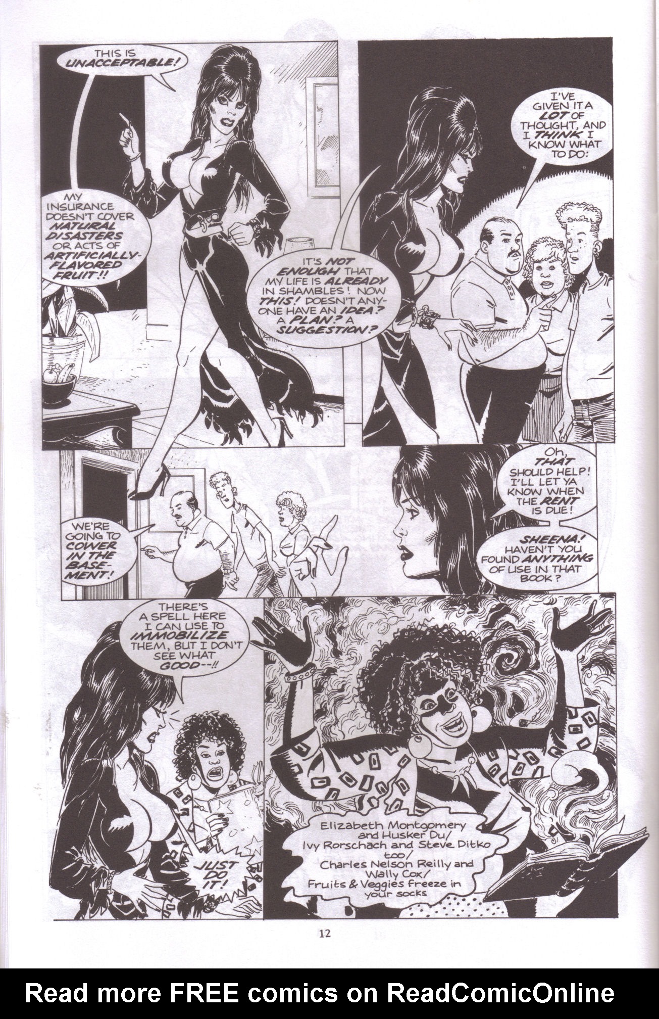 Read online Elvira, Mistress of the Dark comic -  Issue #43 - 14
