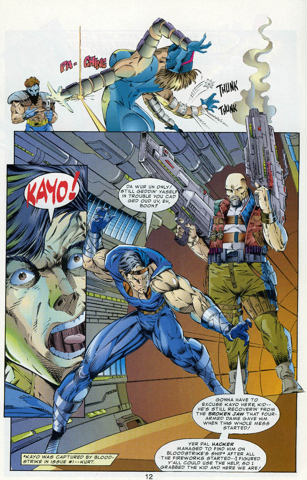 Read online Brigade (1993) comic -  Issue #3 - 12