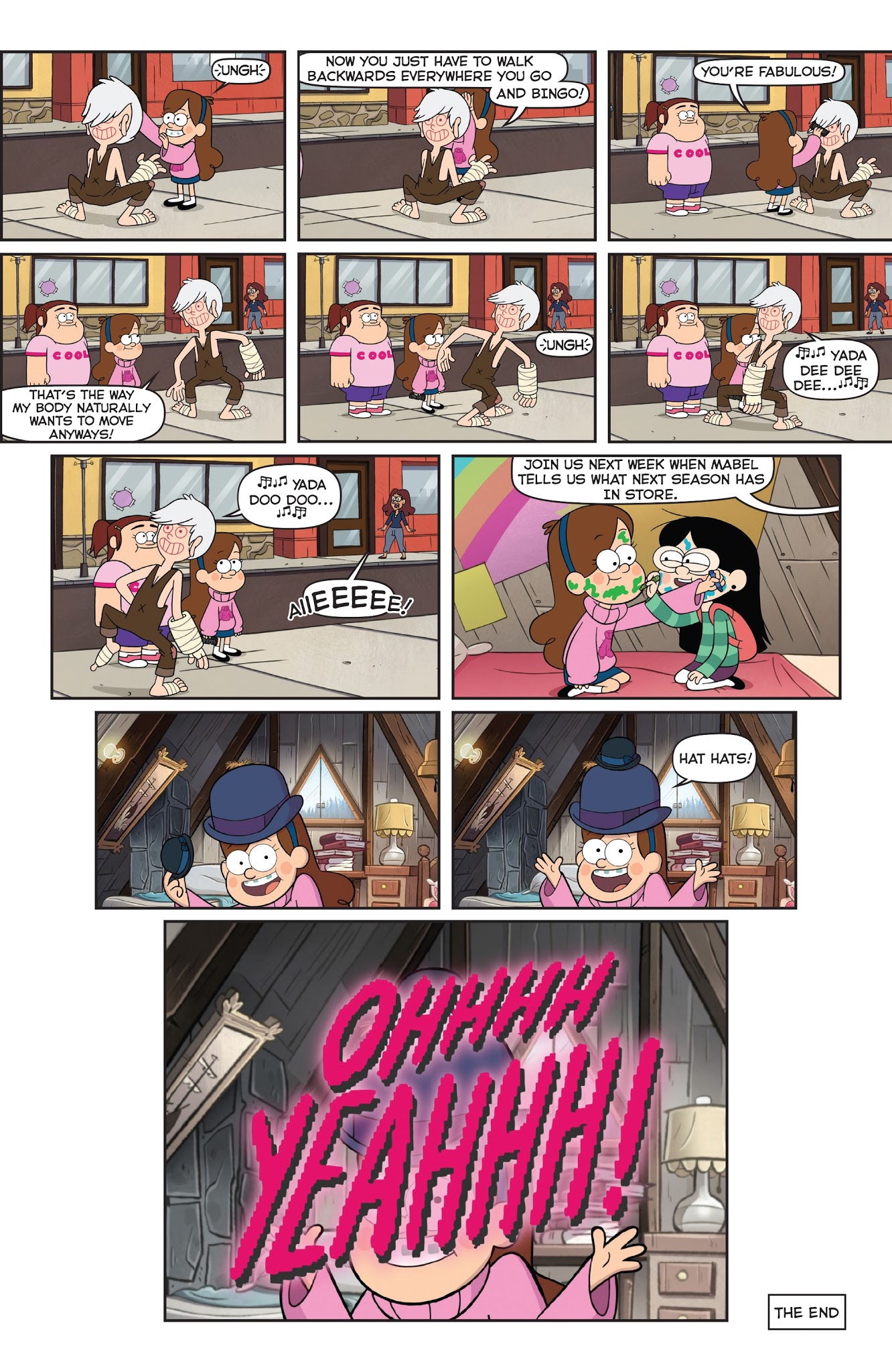 Read online Disney Gravity Falls Shorts Cinestory Comic comic -  Issue #3 - 19