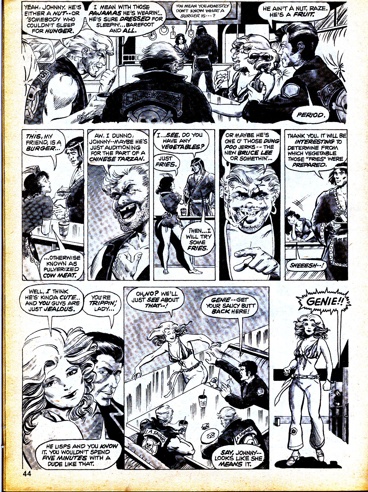 Read online The Deadly Hands of Kung Fu comic -  Issue #6 - 38