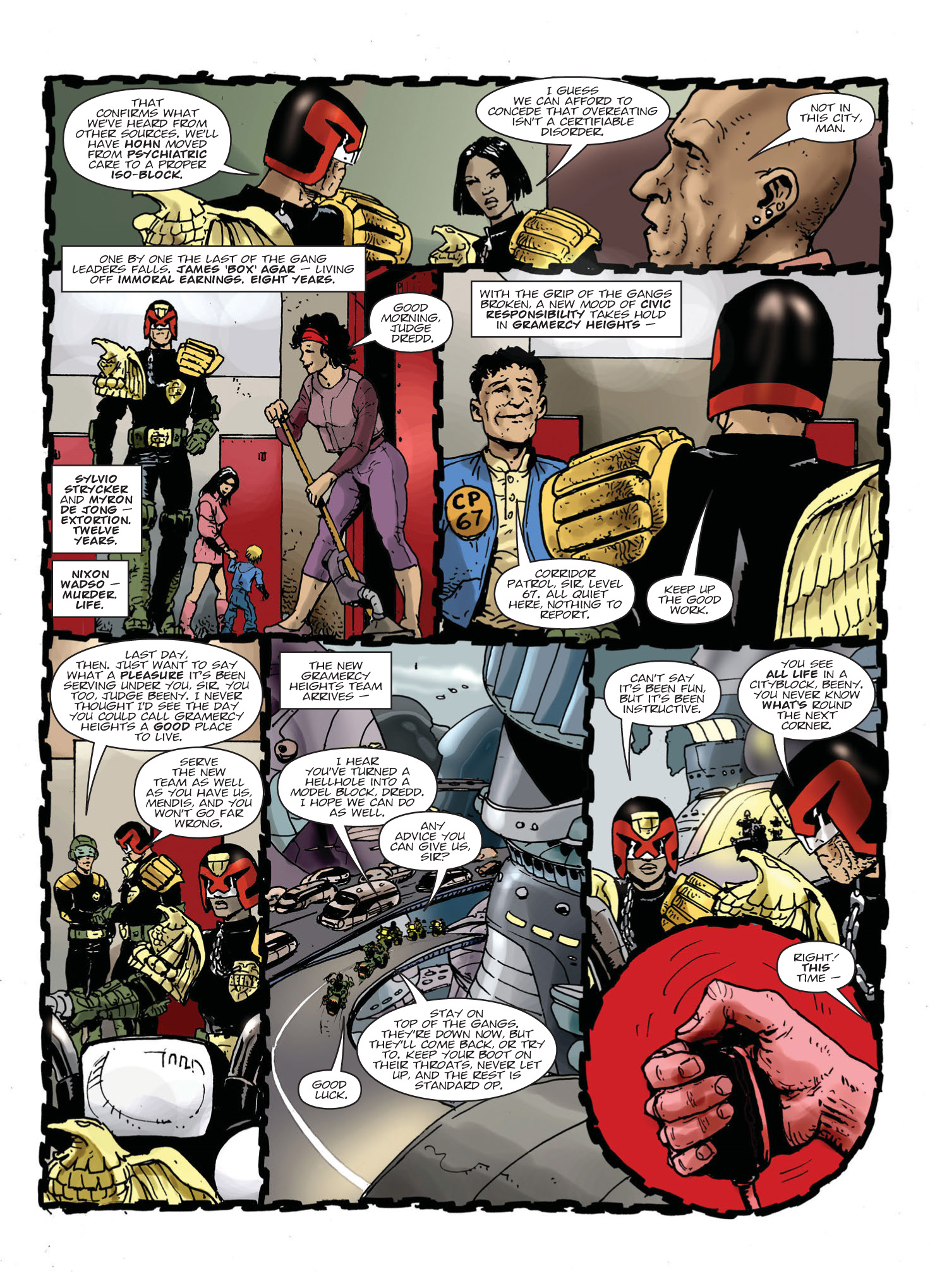 Read online Judge Dredd Megazine (Vol. 5) comic -  Issue #396 - 126