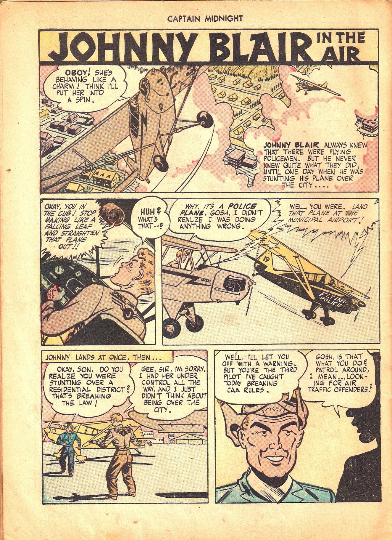 Read online Captain Midnight (1942) comic -  Issue #49 - 25