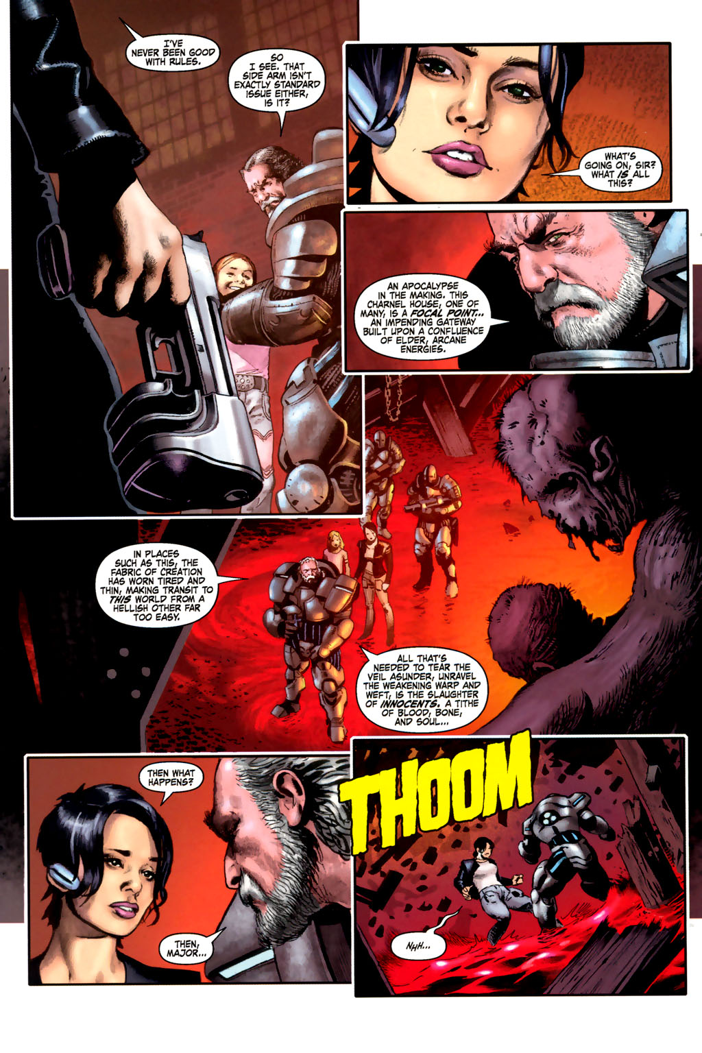 Read online Hellgate: London comic -  Issue #0 - 10