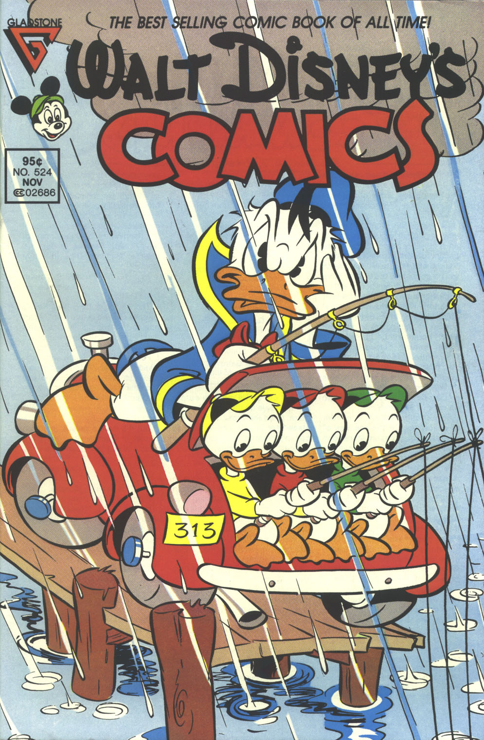 Read online Walt Disney's Comics and Stories comic -  Issue #524 - 1