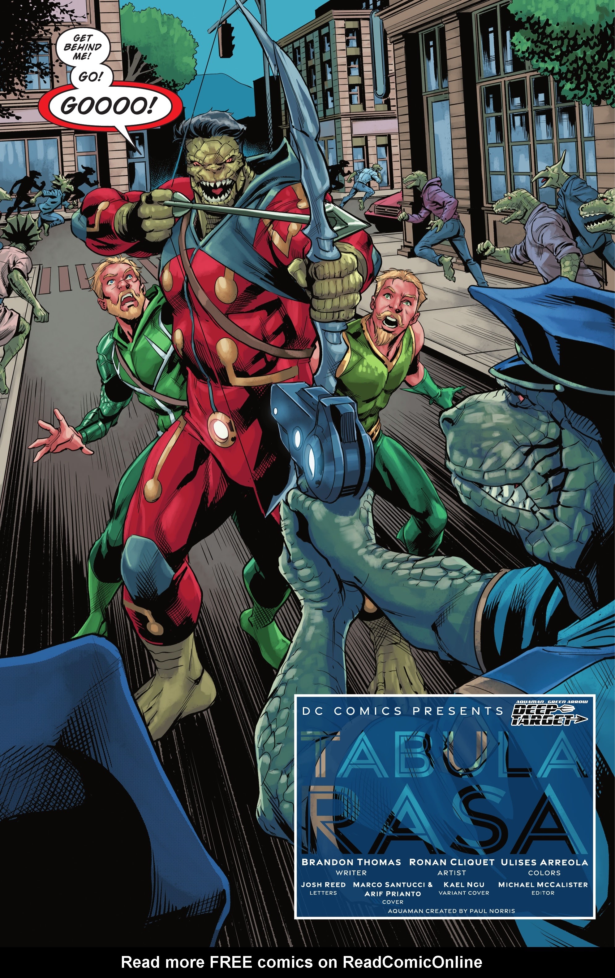 Read online Aquaman/Green Arrow - Deep Target comic -  Issue #4 - 25