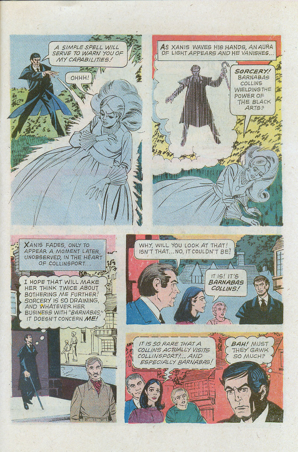 Read online Dark Shadows (1969) comic -  Issue #25 - 27