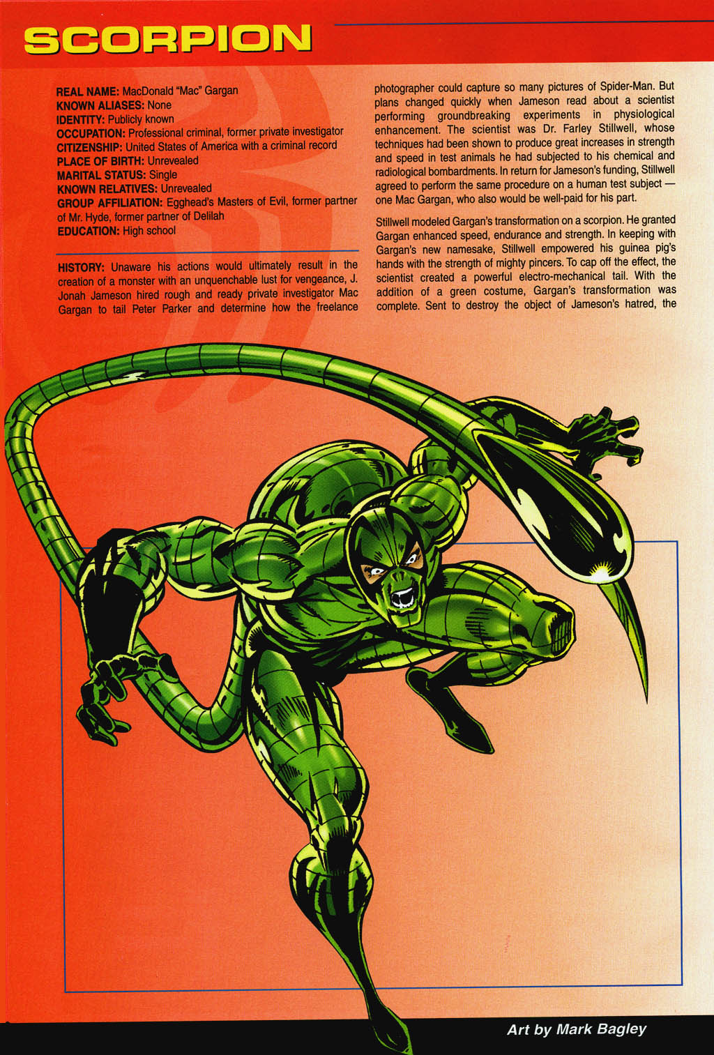 Official Handbook of the Marvel Universe: Spider-Man 2004 issue Full - Page 28