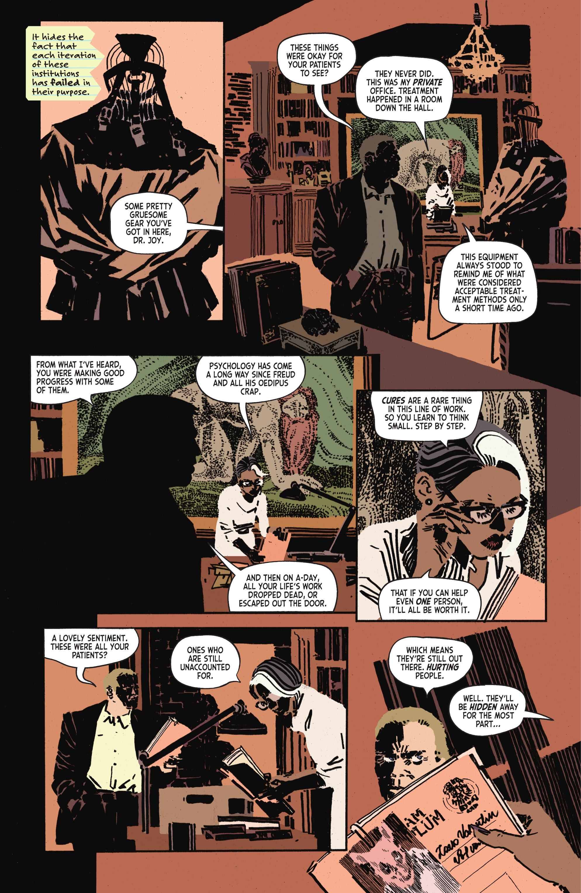 Read online Arkham City: The Order of the World comic -  Issue #1 - 8