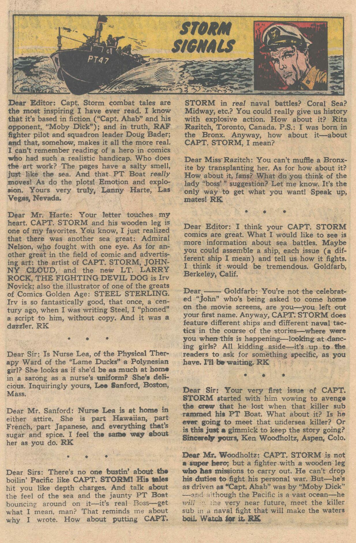 Read online Capt. Storm comic -  Issue #11 - 33