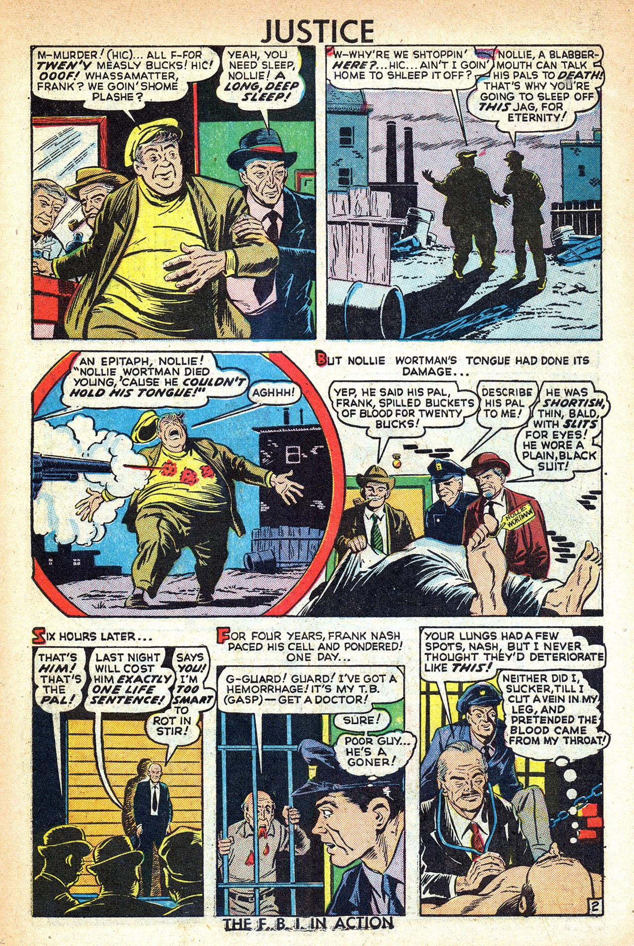 Read online Justice Comics (1947) comic -  Issue #3 - 43