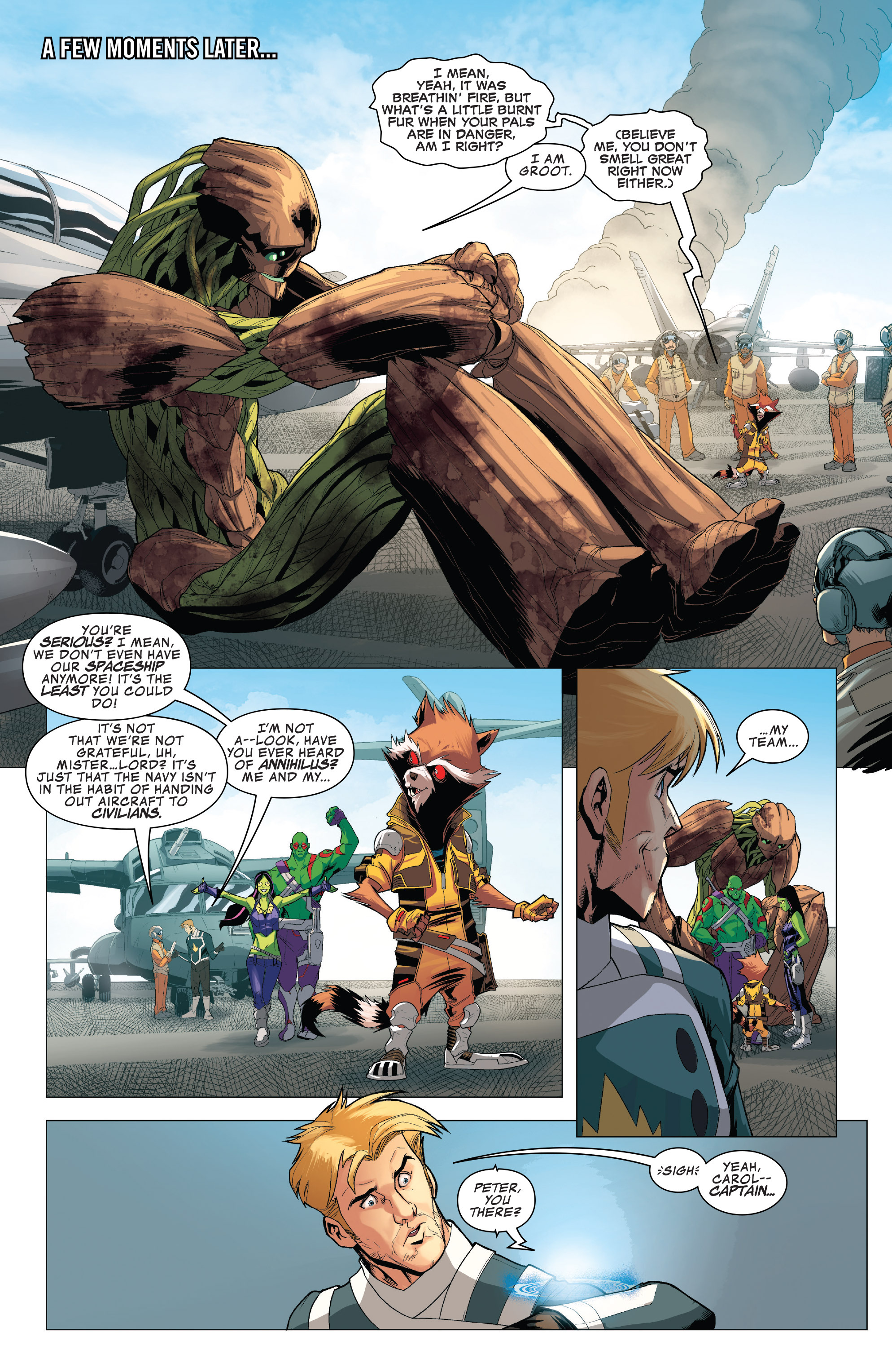 Read online Guardians of the Galaxy (2015) comic -  Issue #1.MU - 30