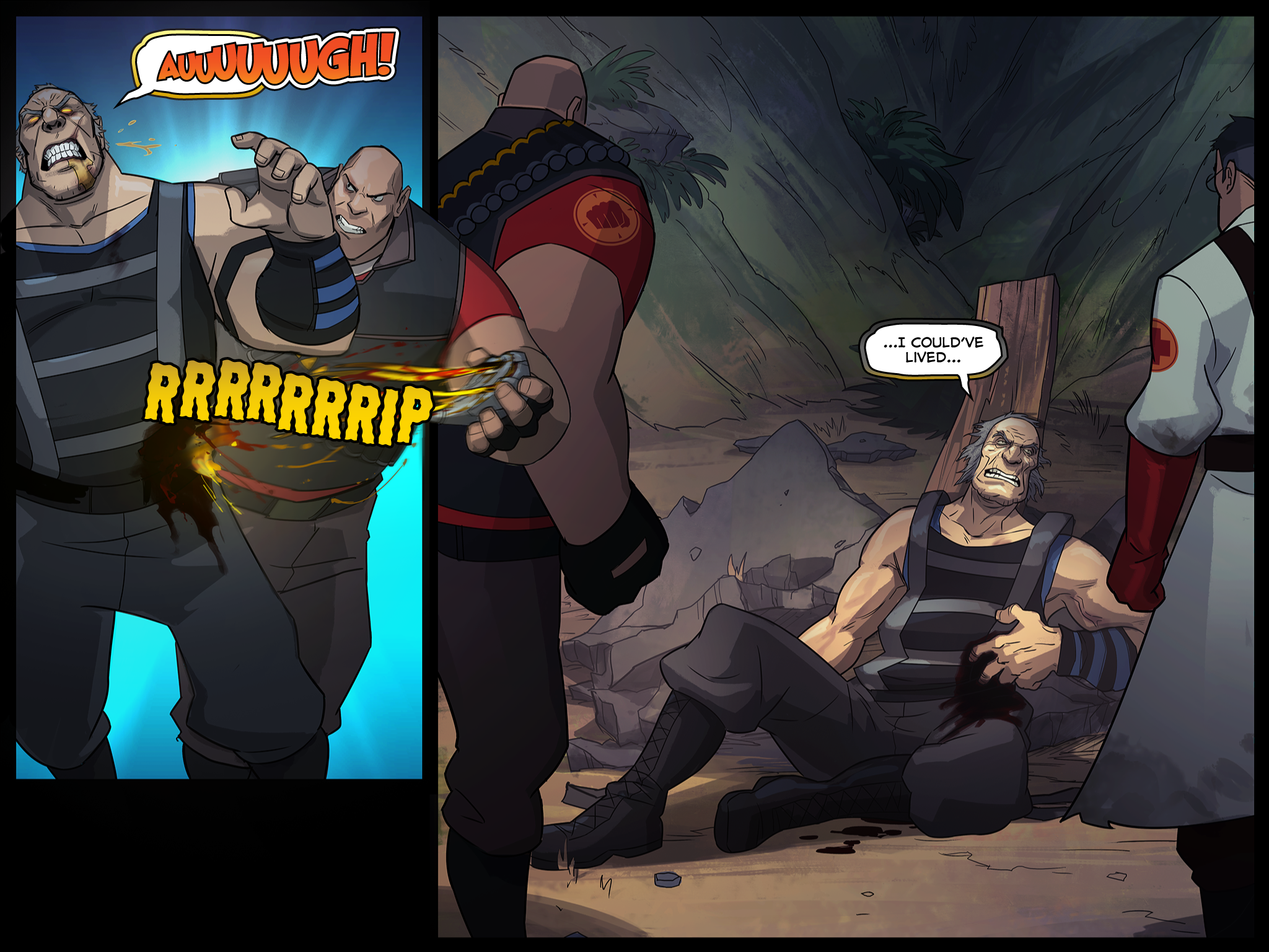 Read online Team Fortress 2 comic -  Issue #6 - 240
