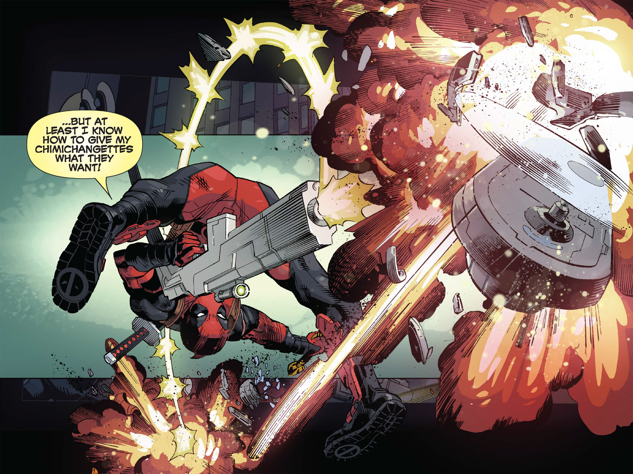 Read online Deadpool & Cable: Split Second Infinite Comic comic -  Issue #4 - 21