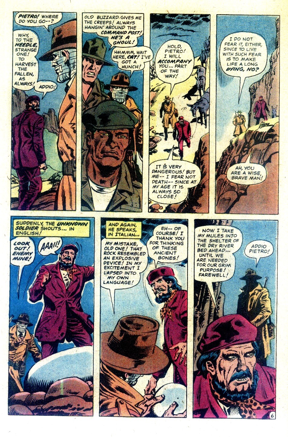 Read online Unknown Soldier (1977) comic -  Issue #216 - 10