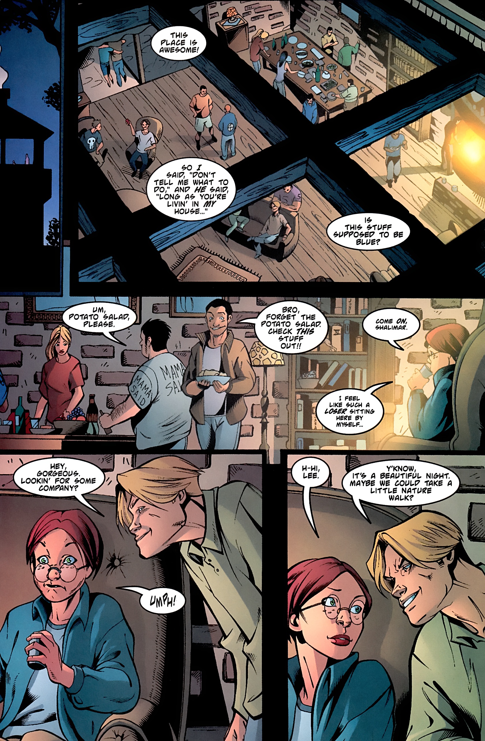 Read online Mutant X: Dangerous Decisions comic -  Issue # Full - 32