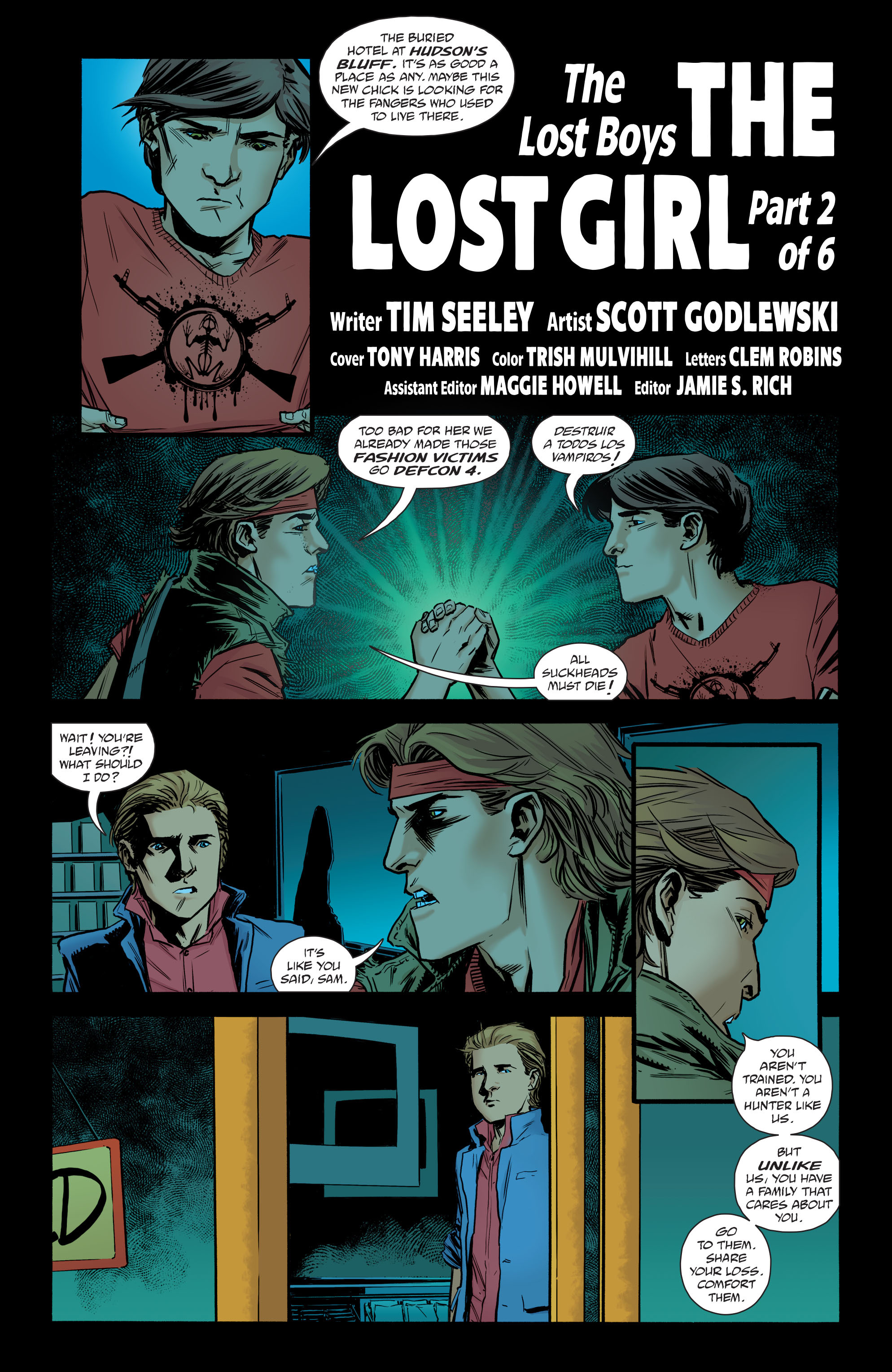 Read online The Lost Boys comic -  Issue #2 - 8