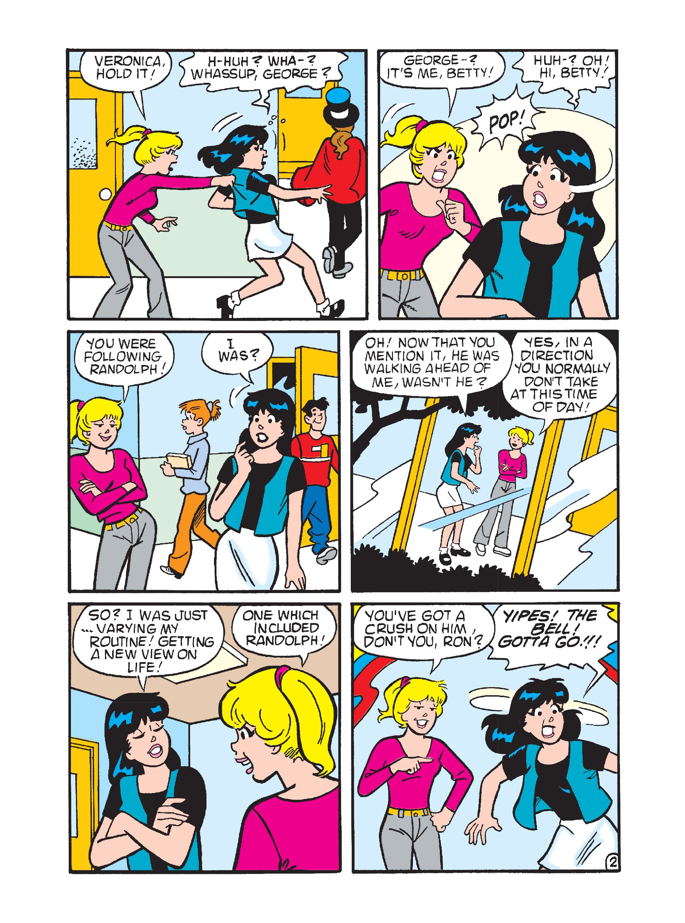 Read online Betty & Veronica Friends Double Digest comic -  Issue #240 - 203