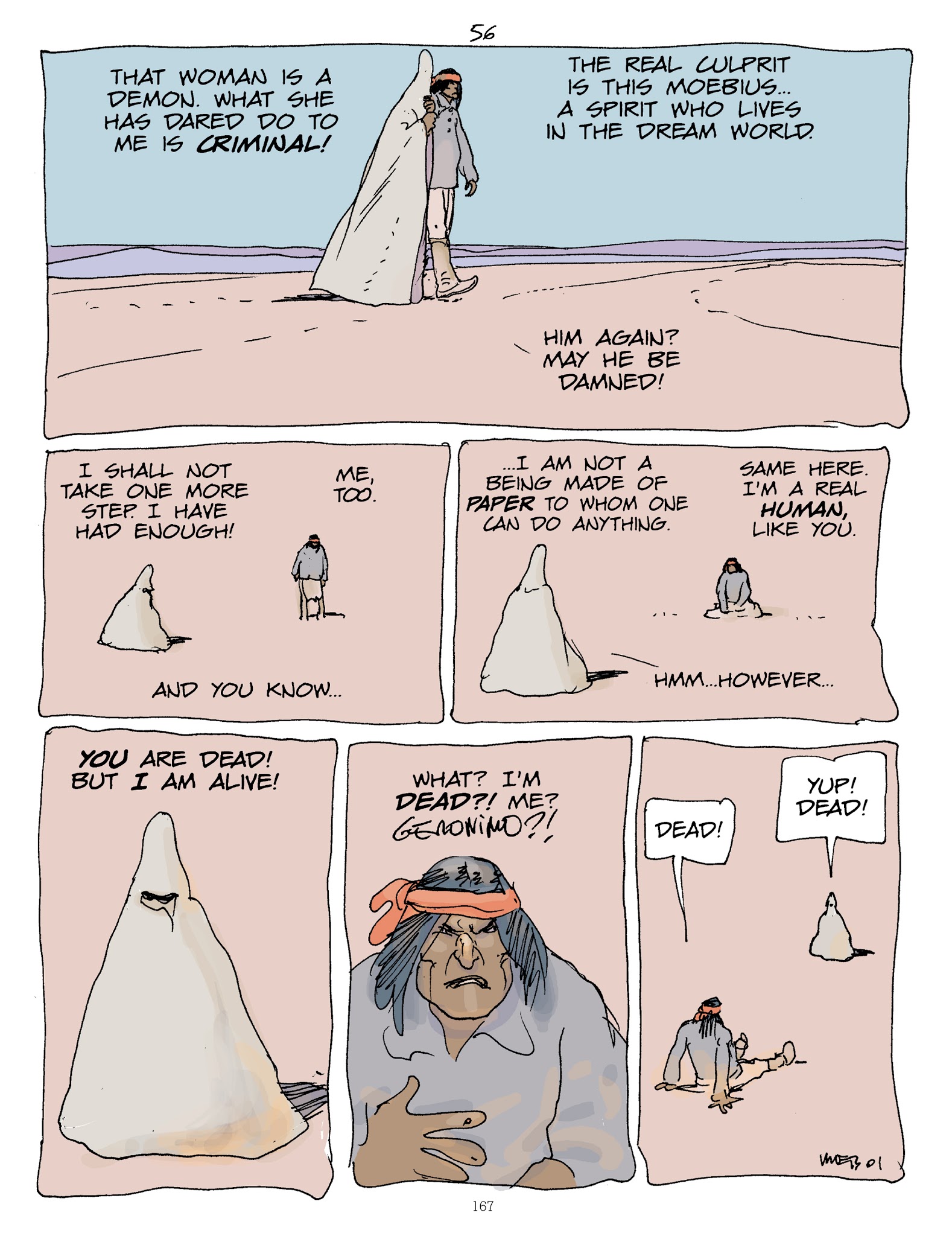 Read online Moebius Library comic -  Issue # TPB 2 - 166