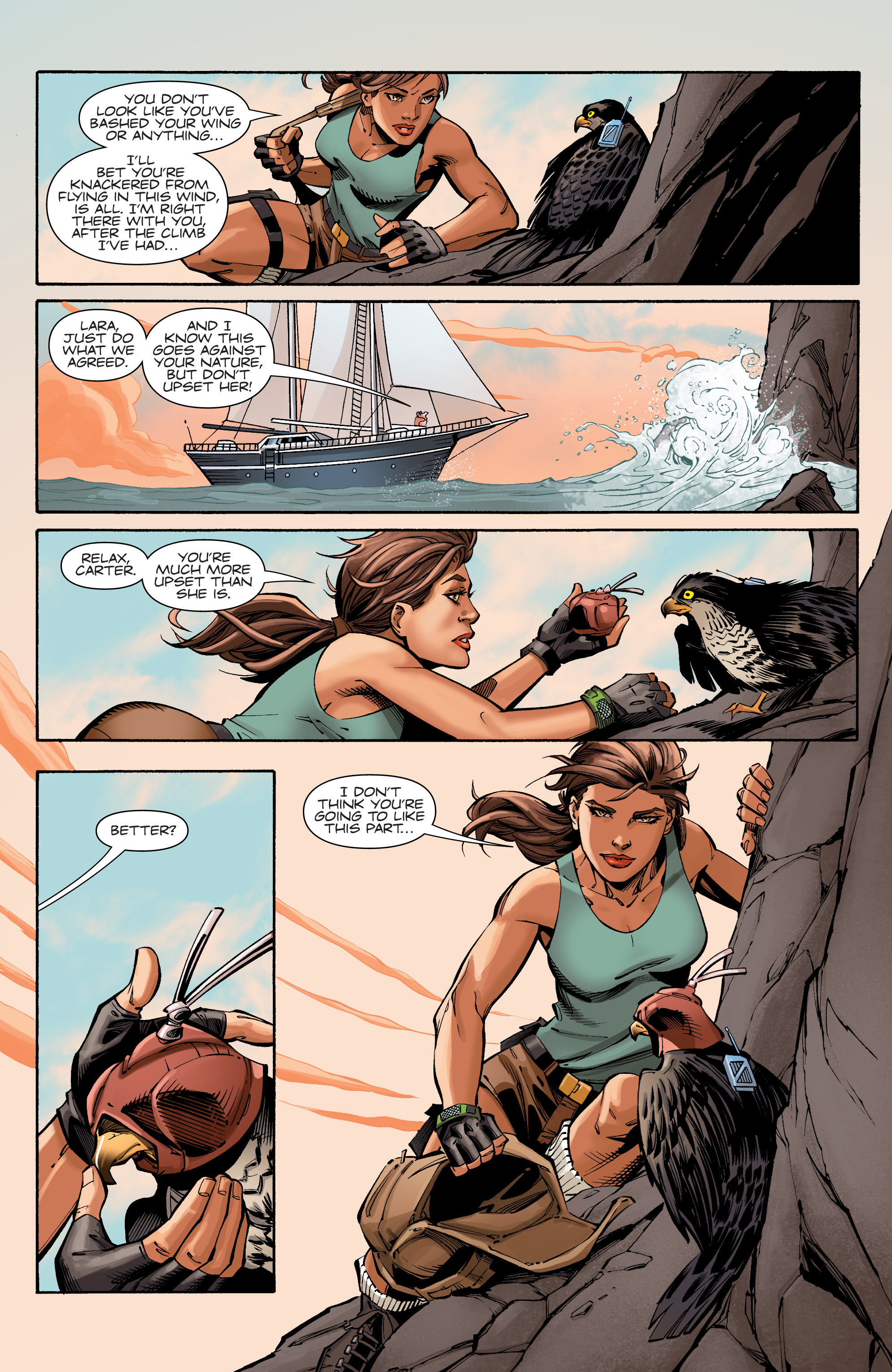 Read online Lara Croft and the Frozen Omen comic -  Issue #1 - 6