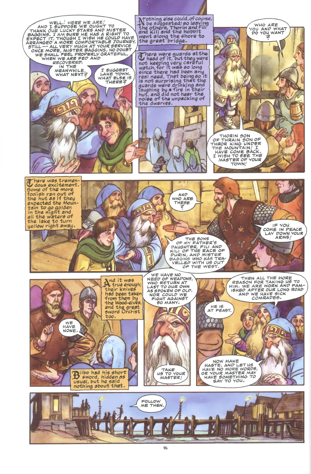 Read online The Hobbit comic -  Issue # TPB - 98