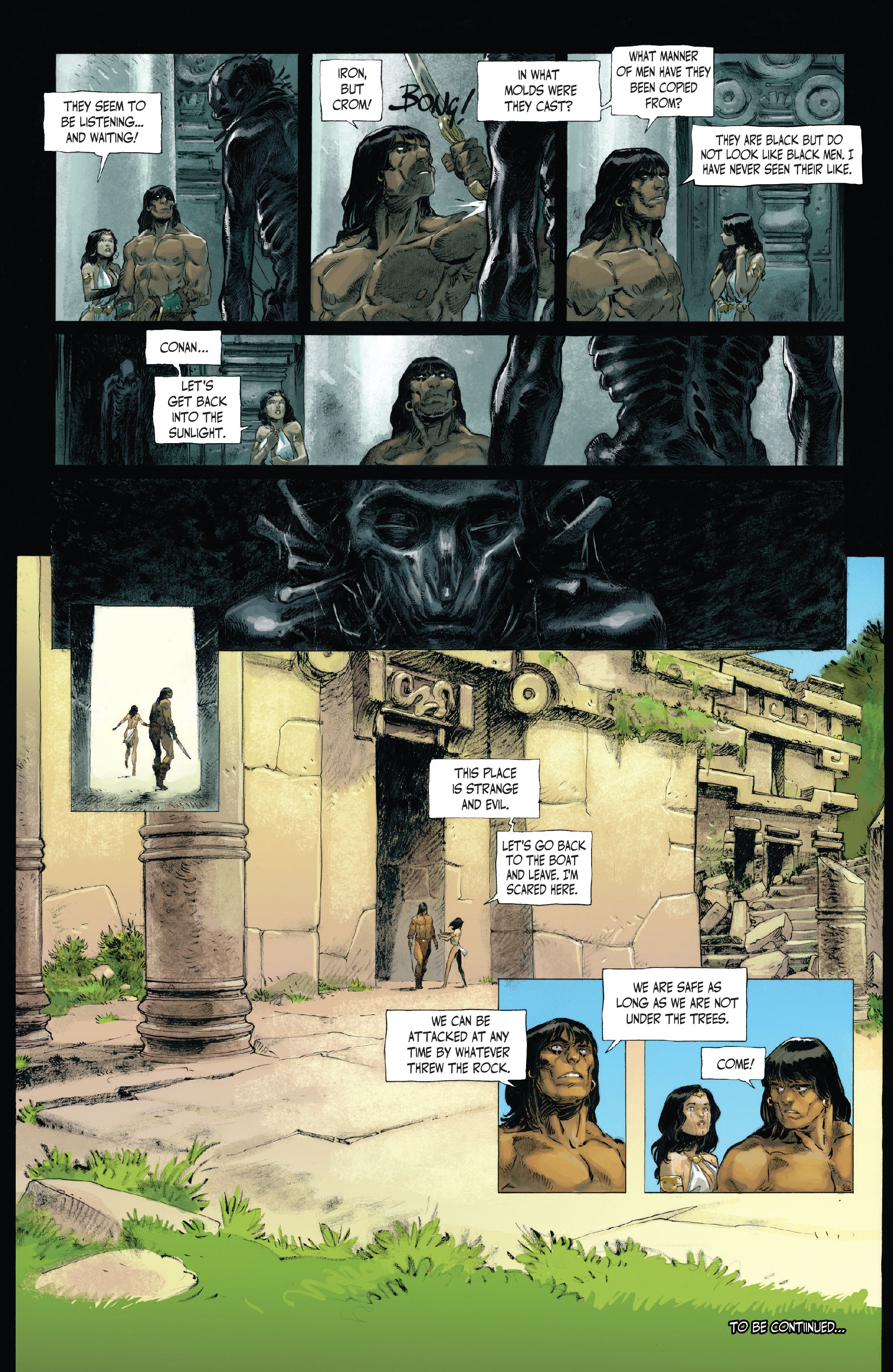 Read online The Cimmerian: Iron Shadows in the Moon comic -  Issue #1 - 22