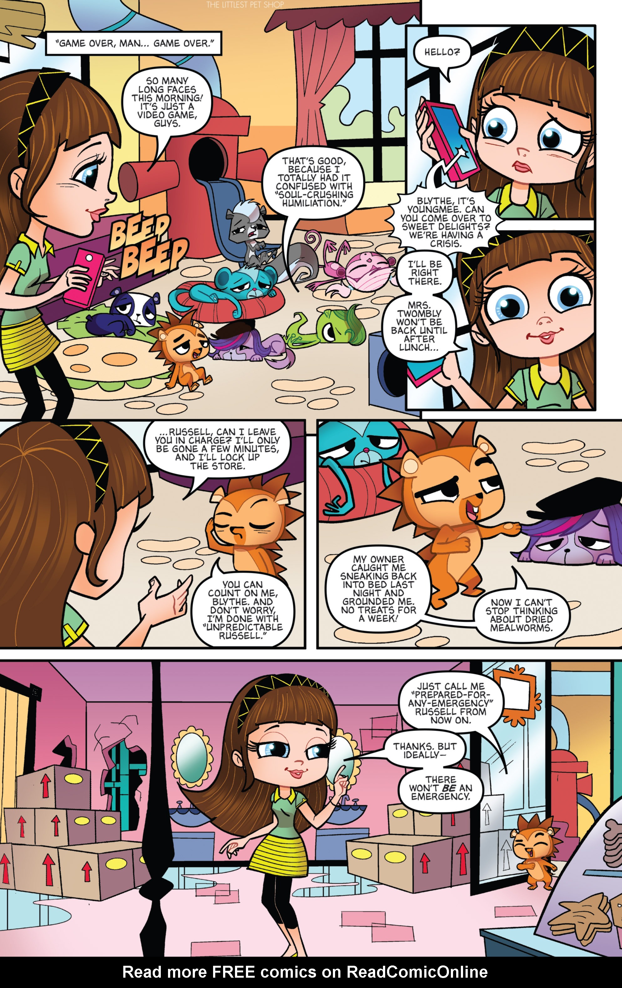 Read online Littlest Pet Shop comic -  Issue #5 - 14