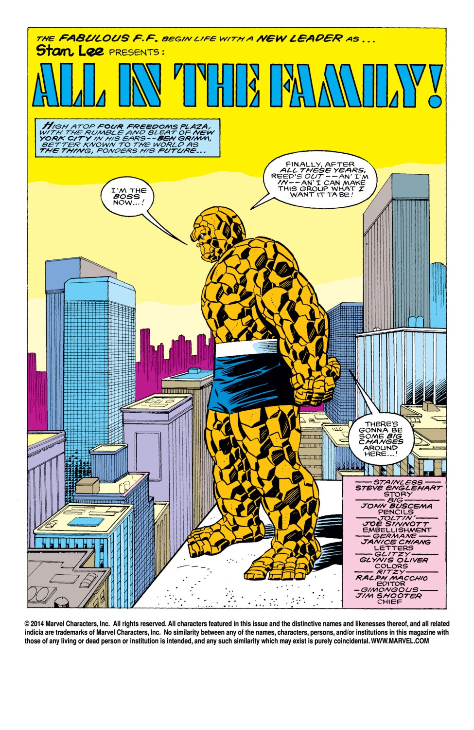Read online Fantastic Four (1961) comic -  Issue #305 - 2