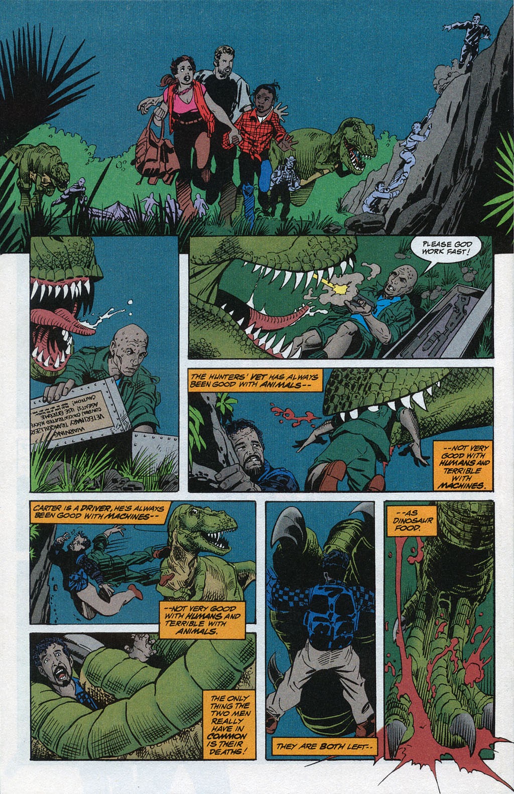 Read online The Lost World: Jurassic Park comic -  Issue #3 - 22