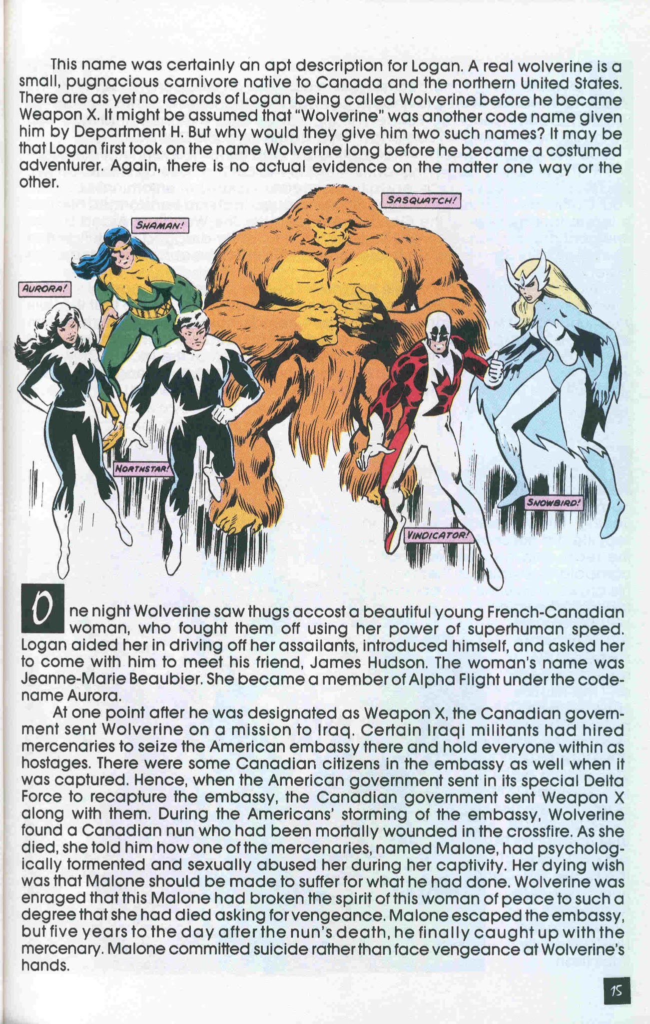 Read online Wolverine Saga comic -  Issue #1 - 21