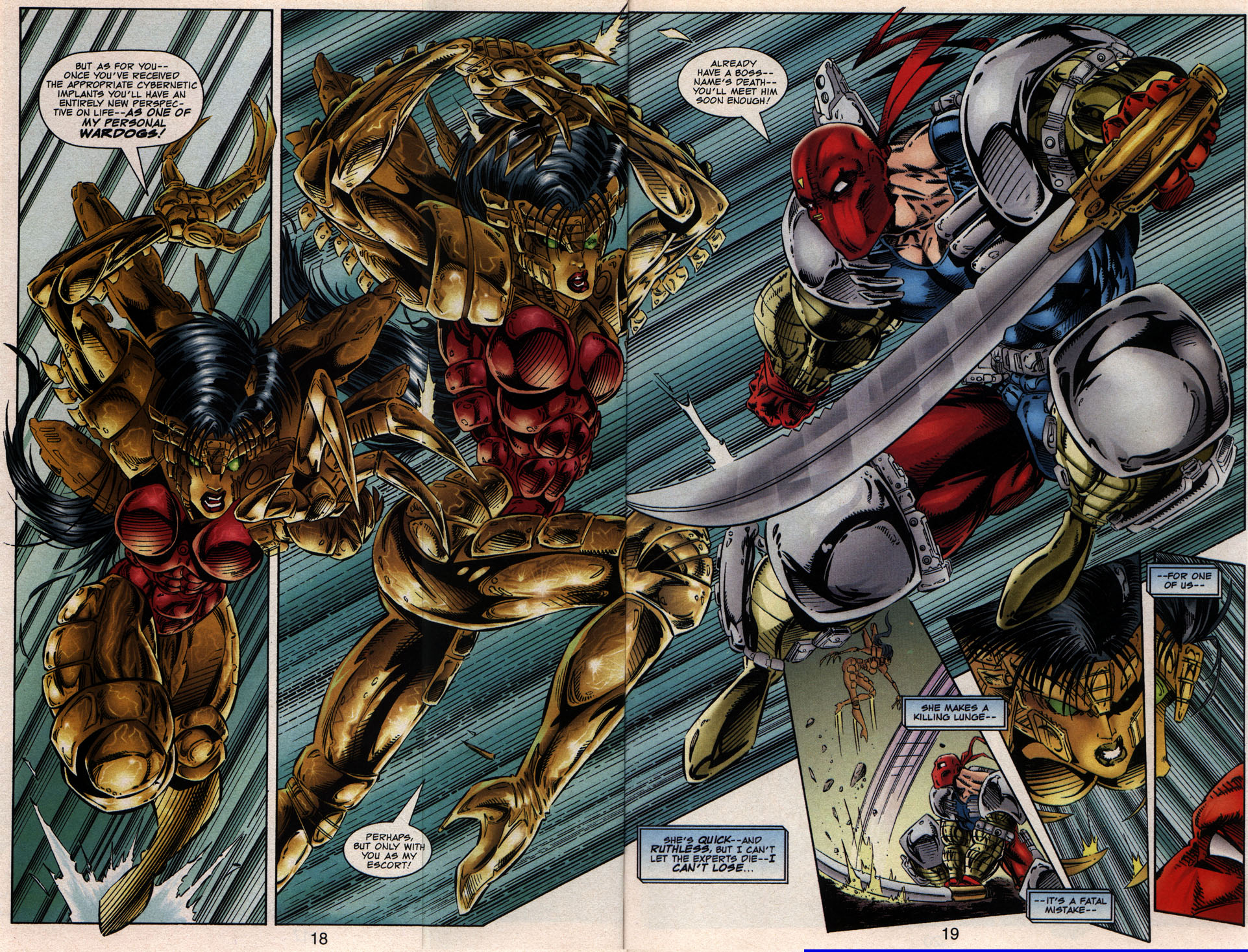 Read online Bloodstrike (1993) comic -  Issue #13 - 24