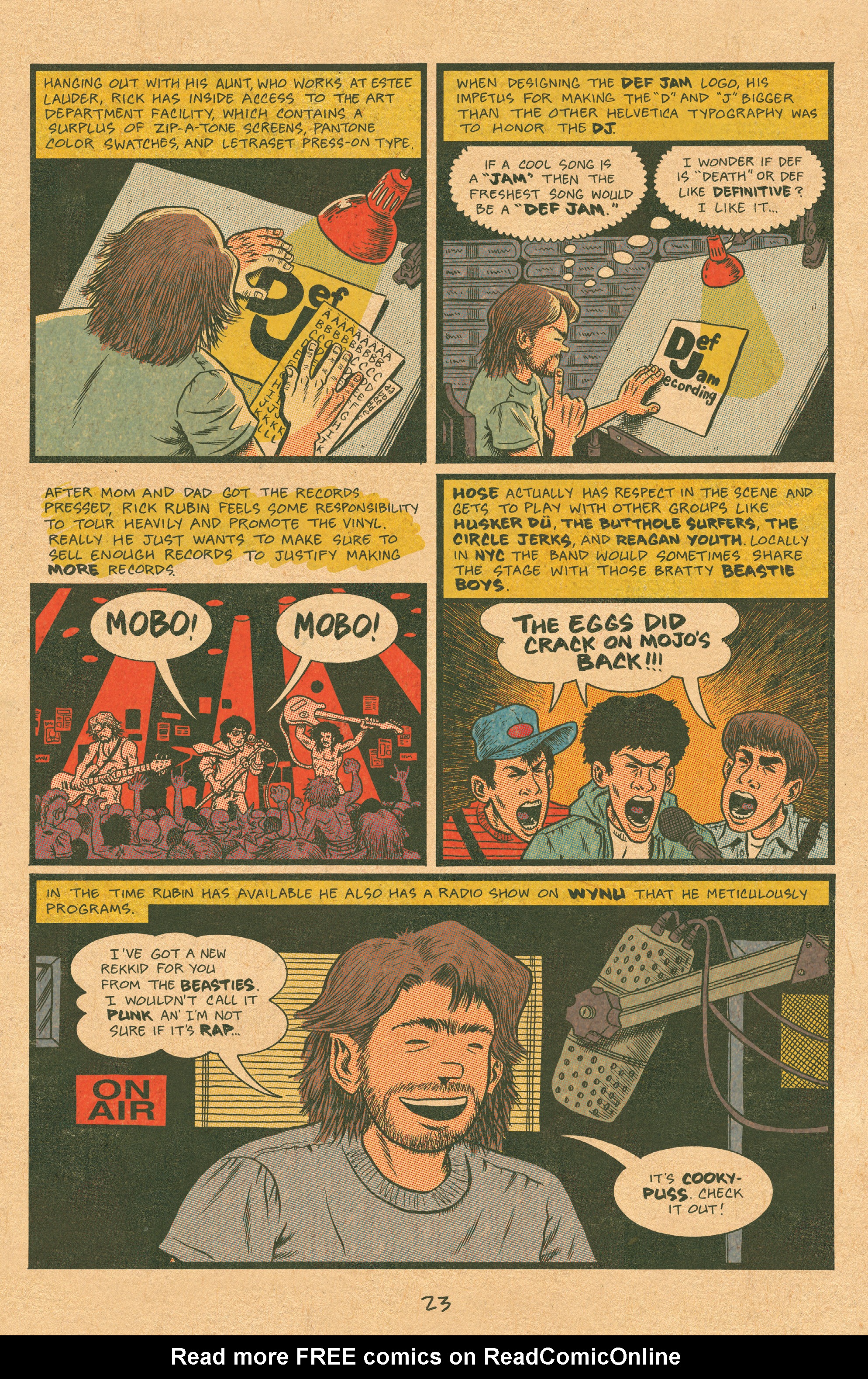 Read online Hip Hop Family Tree (2015) comic -  Issue #7 - 24