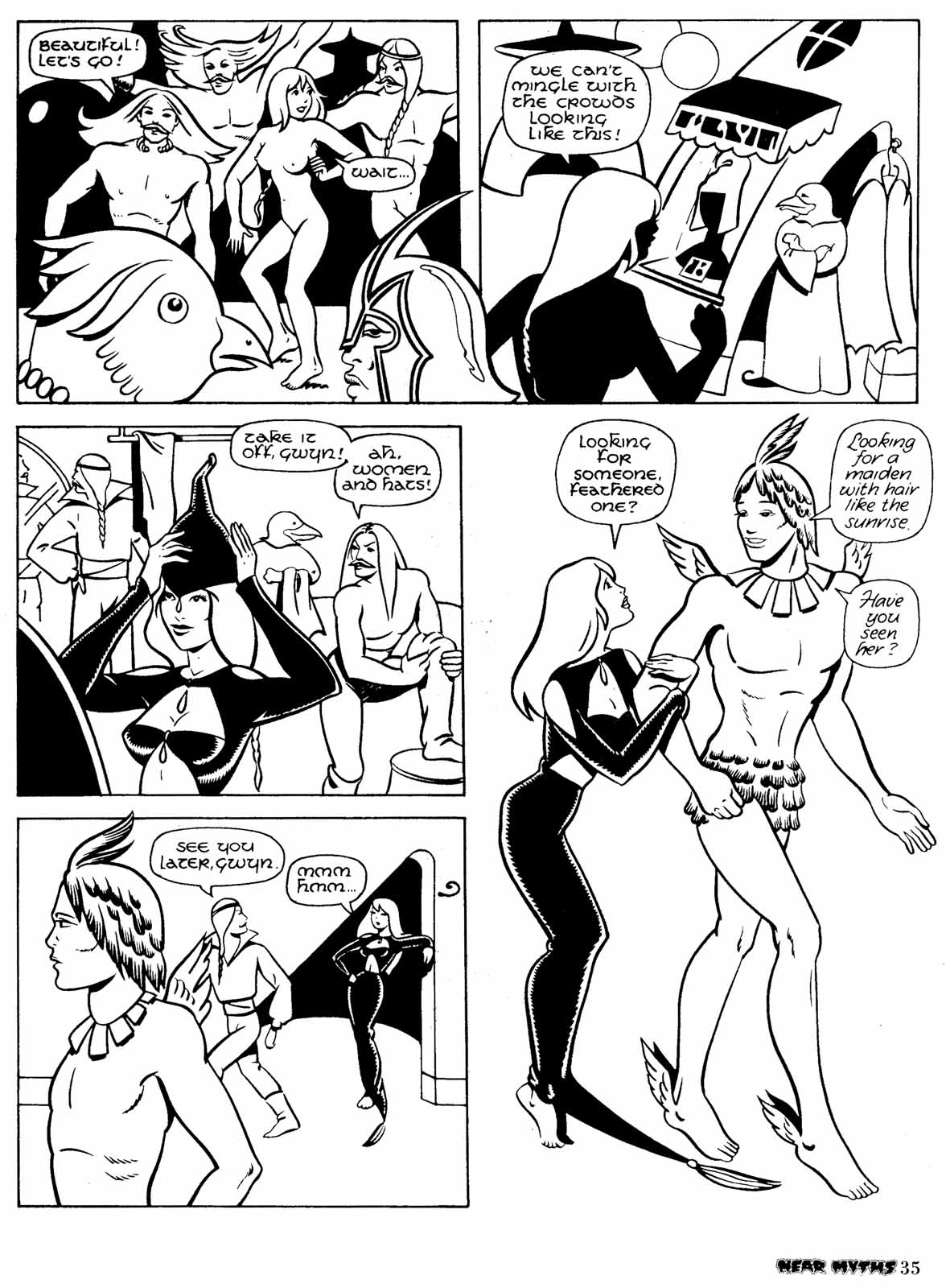 Read online Near Myths comic -  Issue #5 - 35