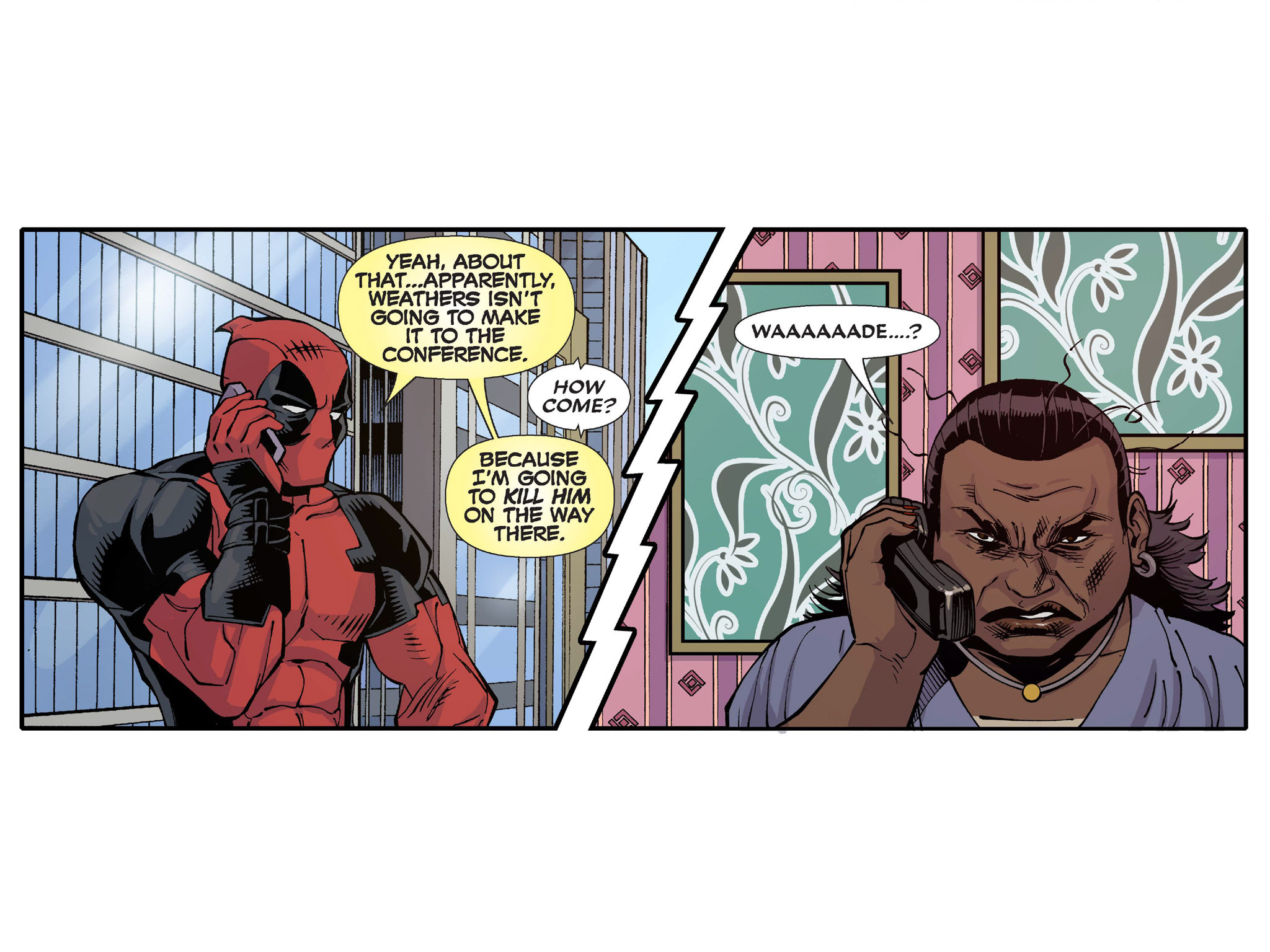 Read online Deadpool & Cable: Split Second Infinite Comic comic -  Issue #2 - 30